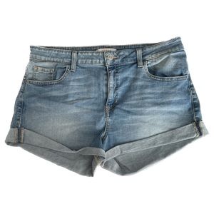 Guess Denim Jean Drew Shorts Reed Wash Blue Size 30